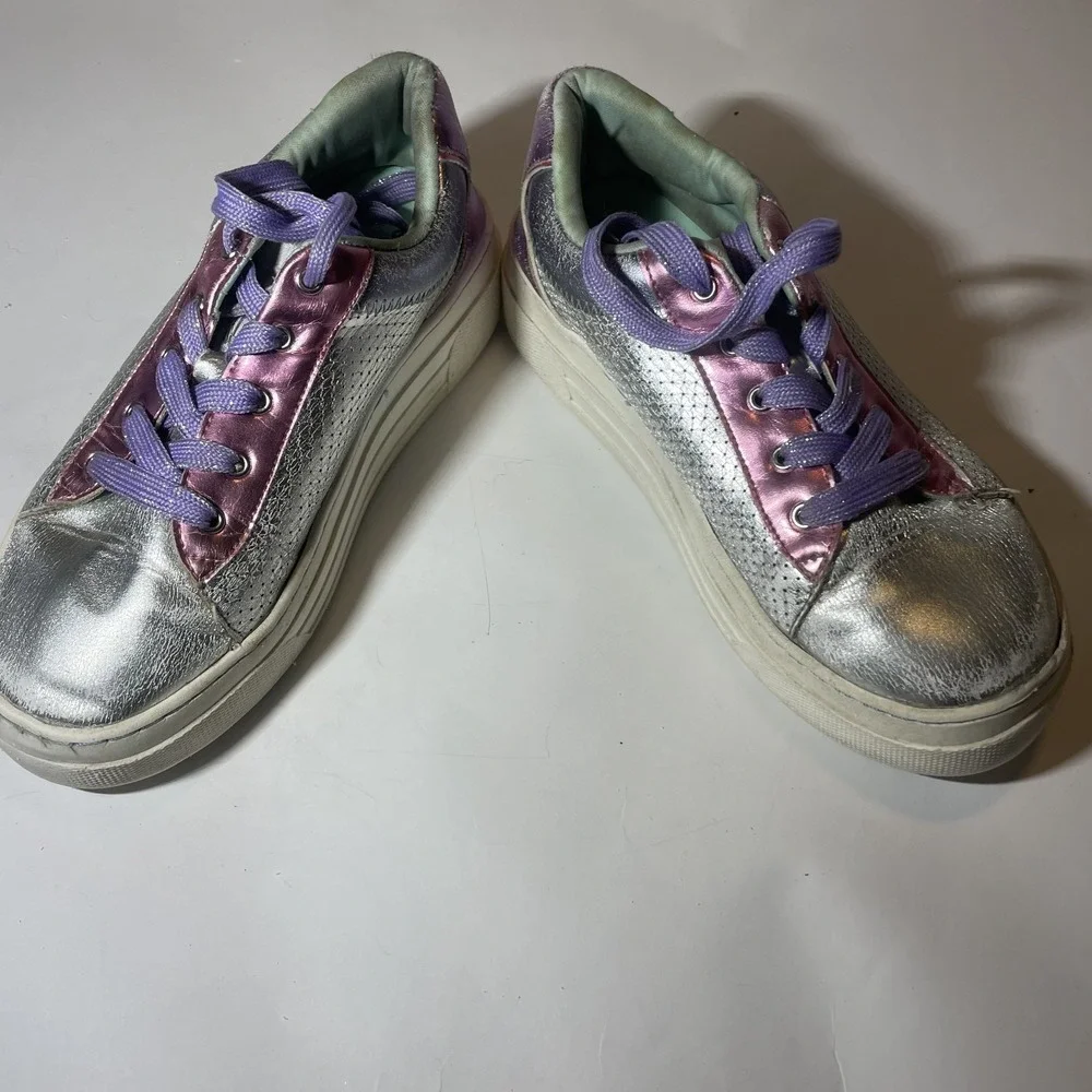 Steve Madden Kids Maggiee Sneakers Size 4